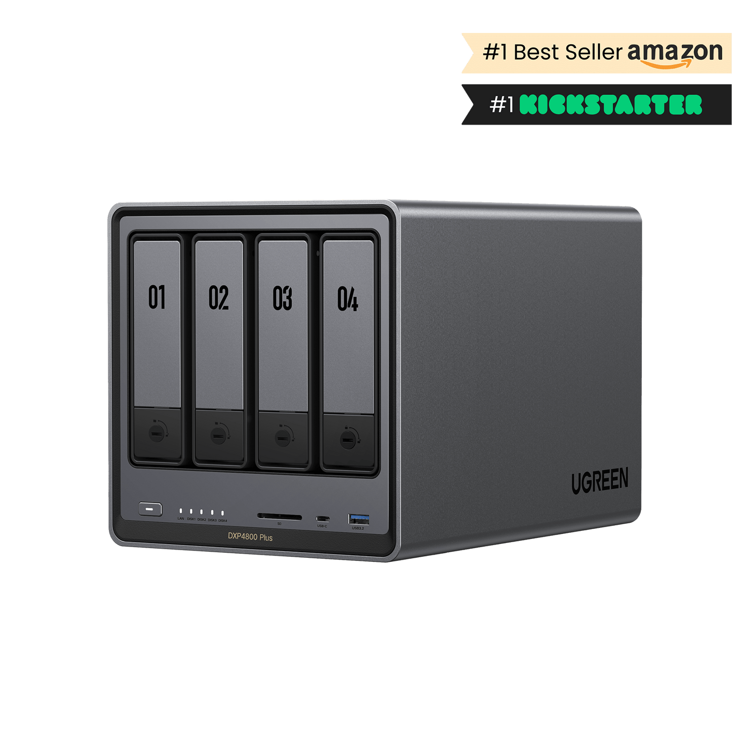 UGREEN NAS storage 4 bay with Massive Storage Capacity and Secure Private Cloud