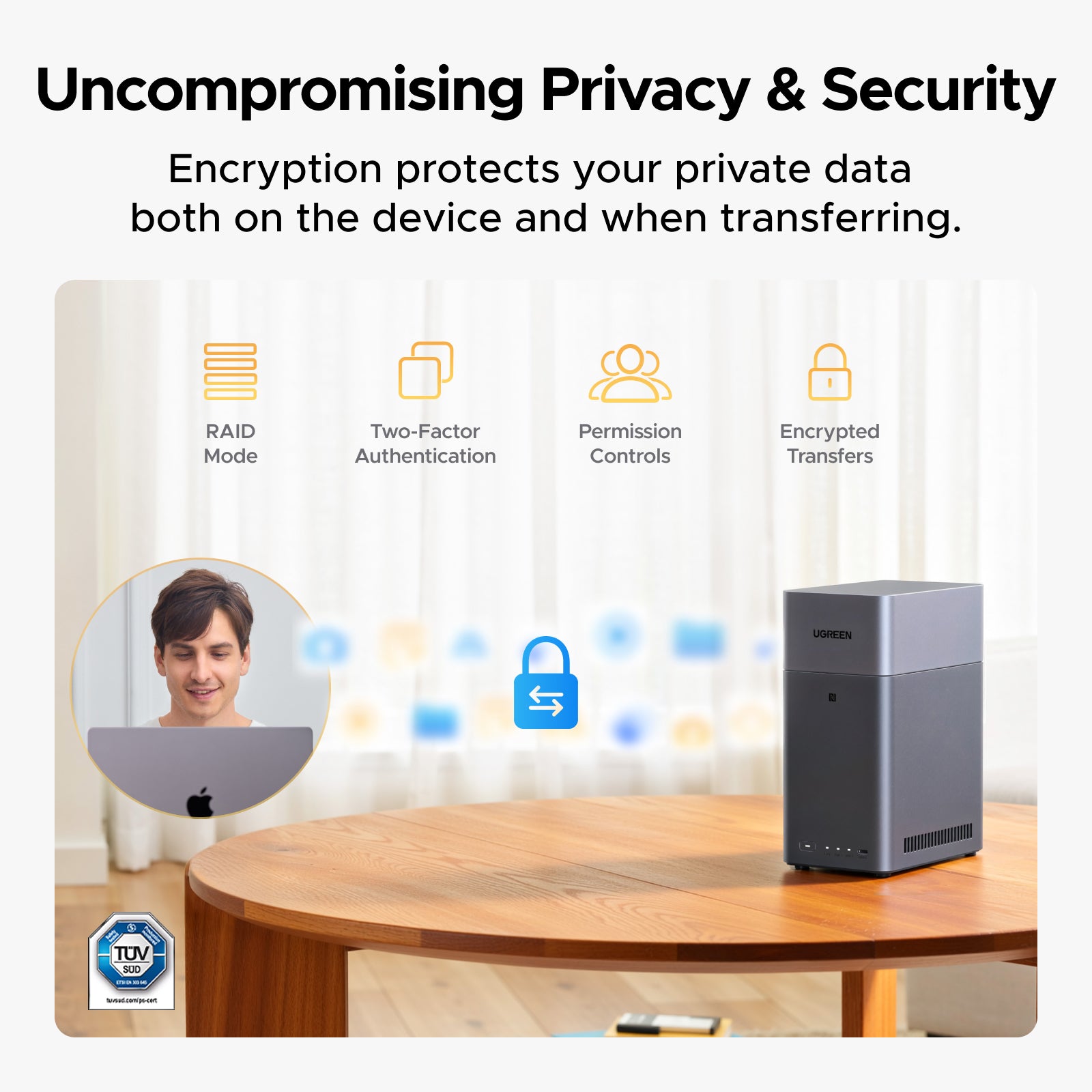 2Bay Home NAS Server | 60TB Private cloud storage (US) – UGREEN NAS CA